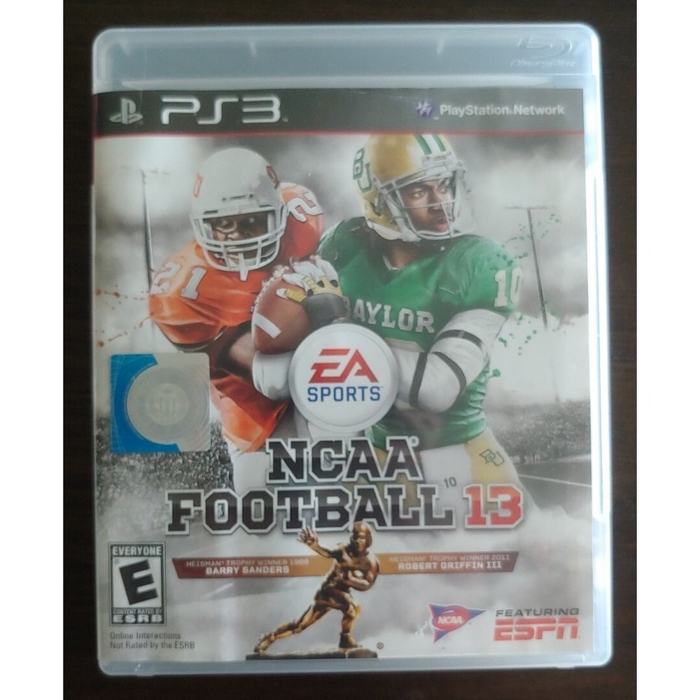 NCAA Football 13 (Sony PlayStation 3 PS3, 2012) CIB Complete w/ Manual TESTED